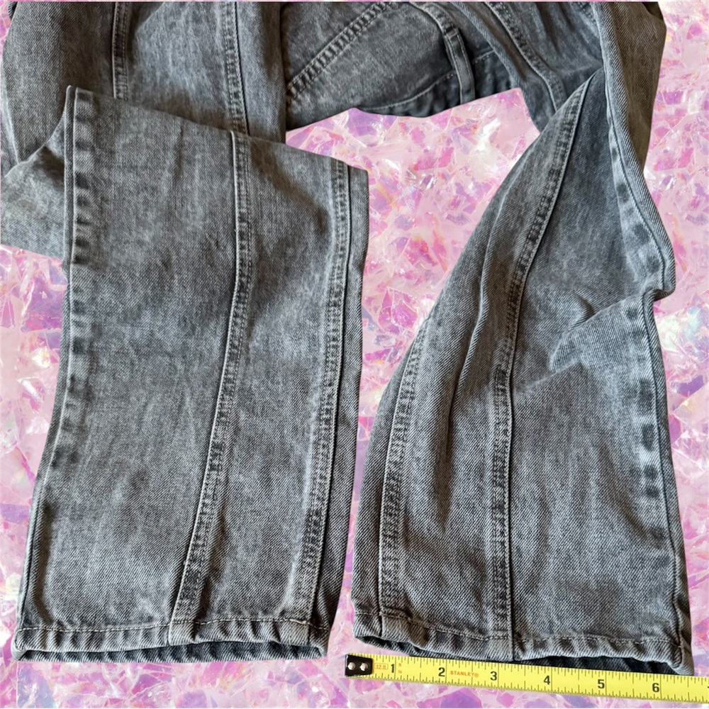 ISABEL MARANT ETOILE HOMINY JEANS 8 10 80s Denim Pants Trousers Straight Skinny - Picture 9 of 16